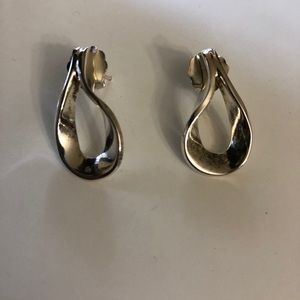 Sterling silver post earrings